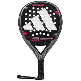 Adidas Pala de Pádel Adipower Carbon Light 3.4 Redonda Control - Modelo 2025, Goma Soft Performance, Fibra Carbono 3K, Dual Exoskeleton, Spin Blade Mold